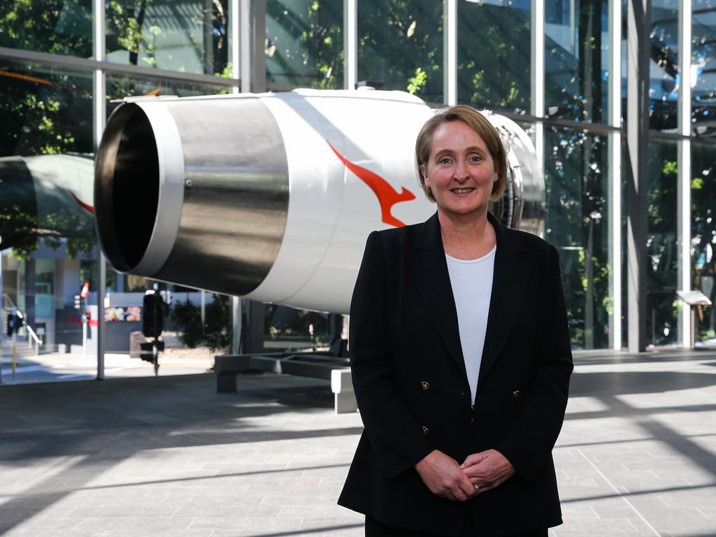 New Qantas boss Vanessa Hudson. Picture: Gaye Gerard