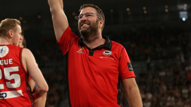 Can the Perth Wildcats still be competitive without five-time championship-winning coach Trevor Gleeson? Picture: AAP