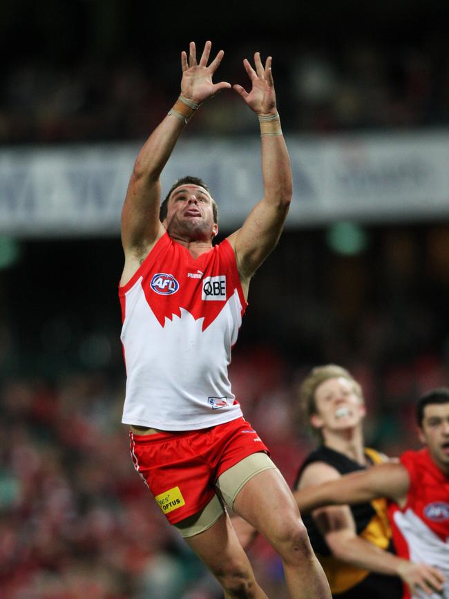 Adam Schneider played 228 AFL games and also co-coached GWS. Picture: Phil Hillyard