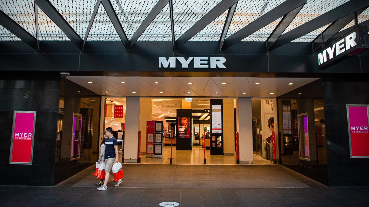 Myer set to reopen just 15 stores nationally as coronavirus