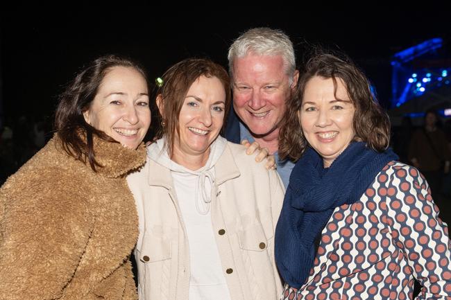 Cathy Kelly, Margaret Maher, Wayne Maher and Tania Sandford at Legends on the Lawn at Harrup Park Country Club.Picture: Michaela Harlow