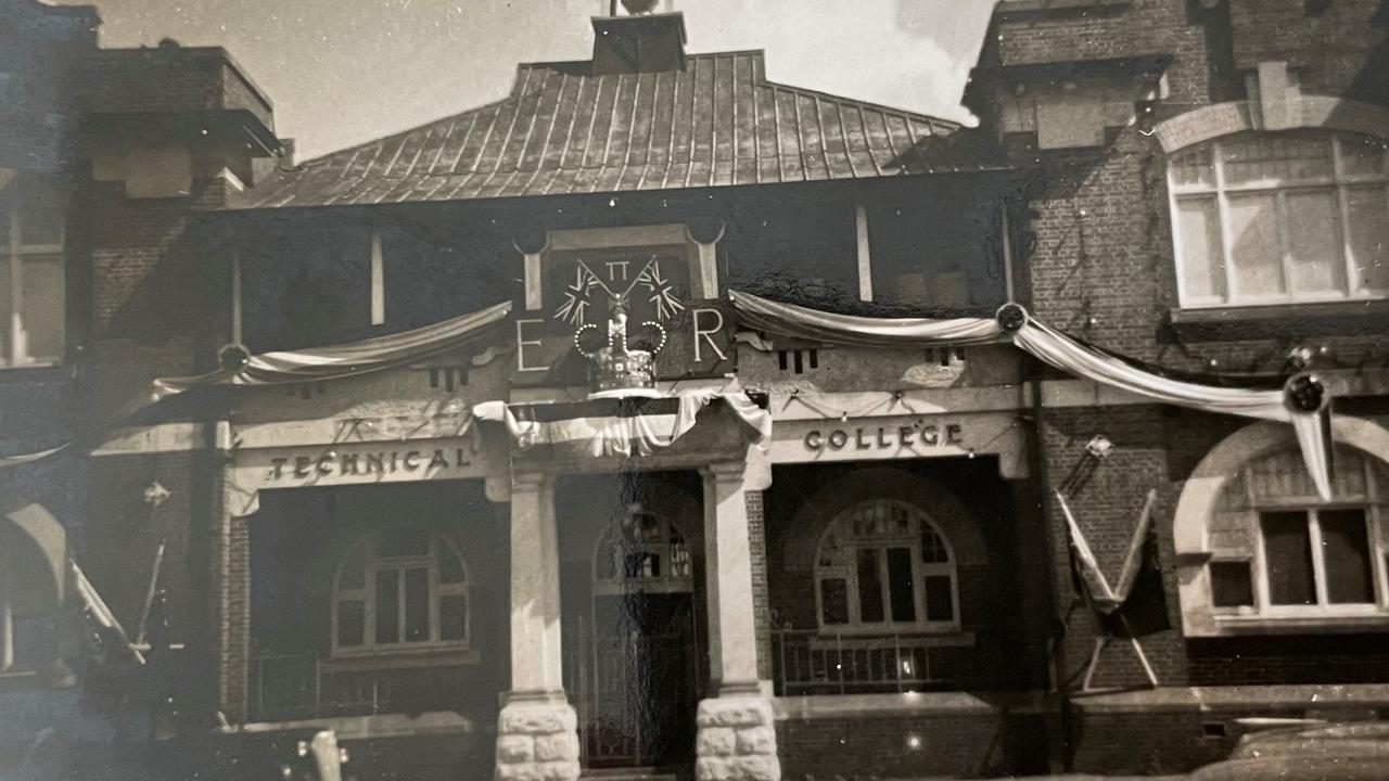 Valerie Inwood snapped these photos of decorations across Toowoomba in 1954, as the region prepared for a visit from Queen Elizabeth II and Prince Philip.