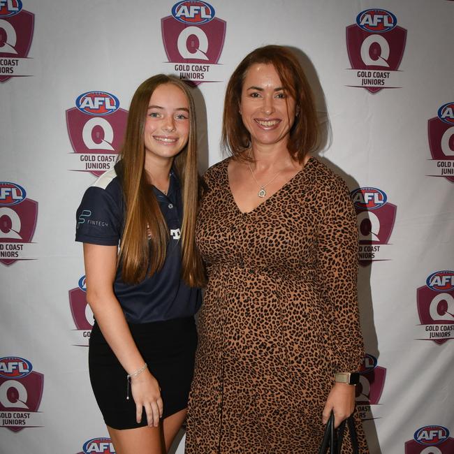 Photos from the Gold Coast AAFL Juniors presentation night. Picture: AFLQ