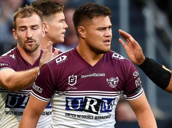 Must Credit NRL Photos. NRL R11 Parramatta Eels vs Manly Sea Eagles at Bankwest Stadium . Picture: NRL Photos/Gregg Porteous