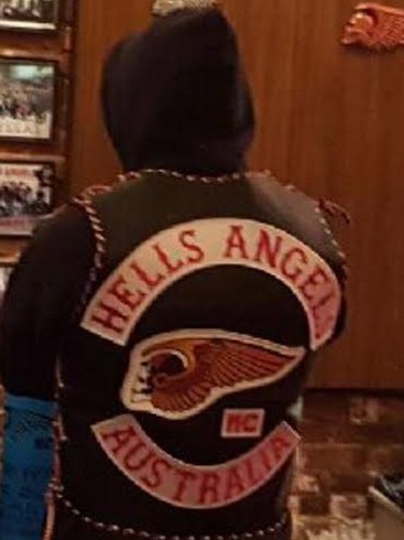 A Hells Angels bikie.