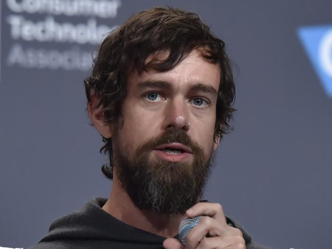 Twitter chief executive Jack Dorsey. Picture: AFP