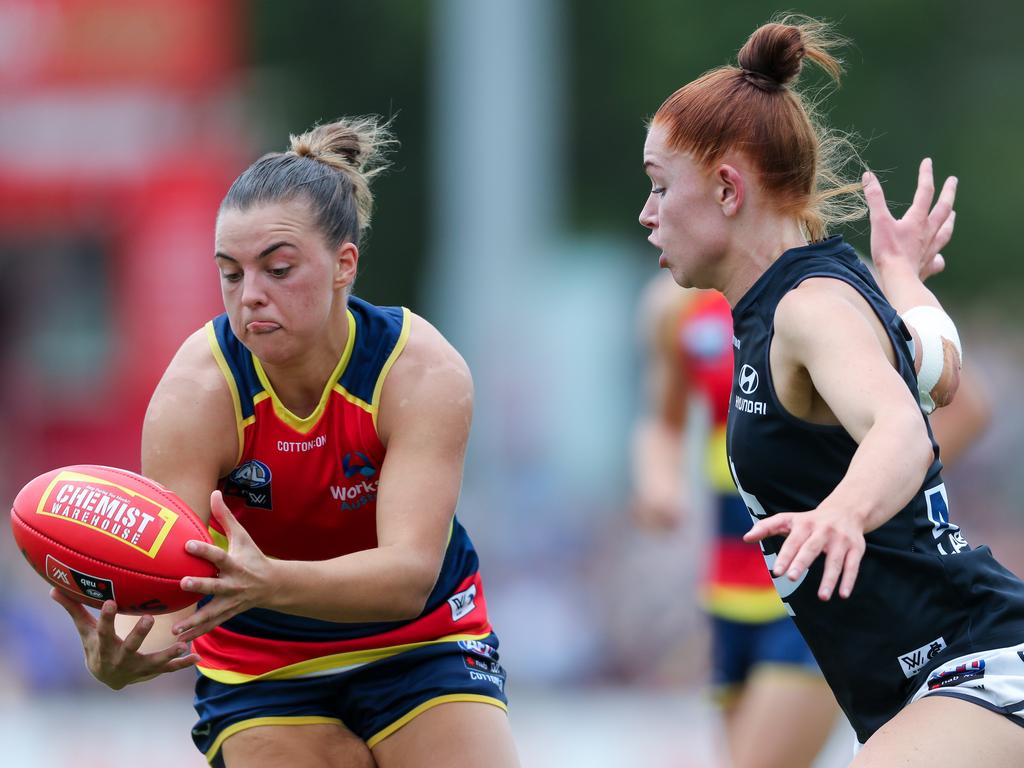 Adelaide Crows’ Ebony Marinoff: AFLW conferences to spark debate | The ...