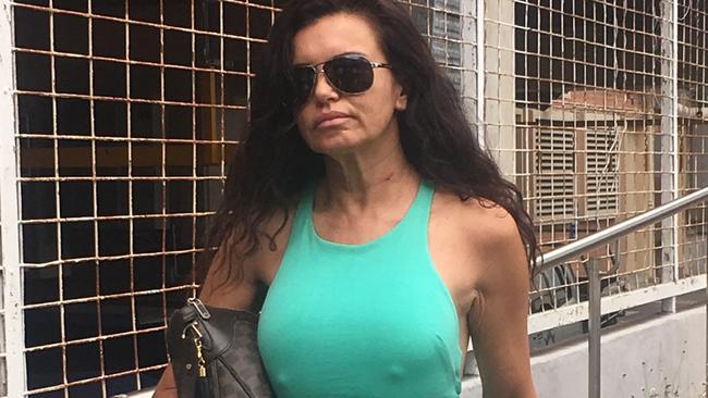 Suzi Taylor leaves Southport Watch-House after pleading guilty to breaching bail