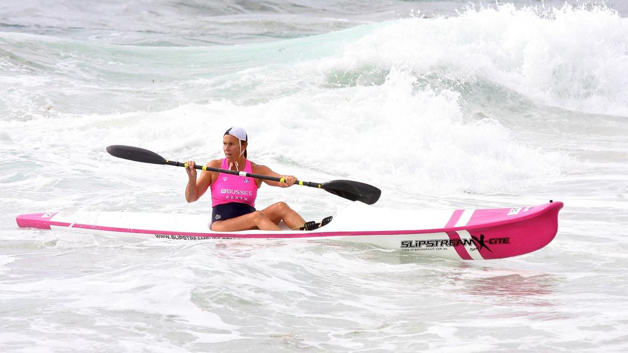 Louise won more than 40 medals in Australian Masters and World Masters Surf Life Saving competitions. Picture: Facebook