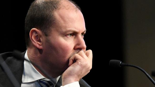 Josh Frydenberg noted the slowing global economy will be one of Australia’s biggest challenges. (AAP Image/Joe Castro)