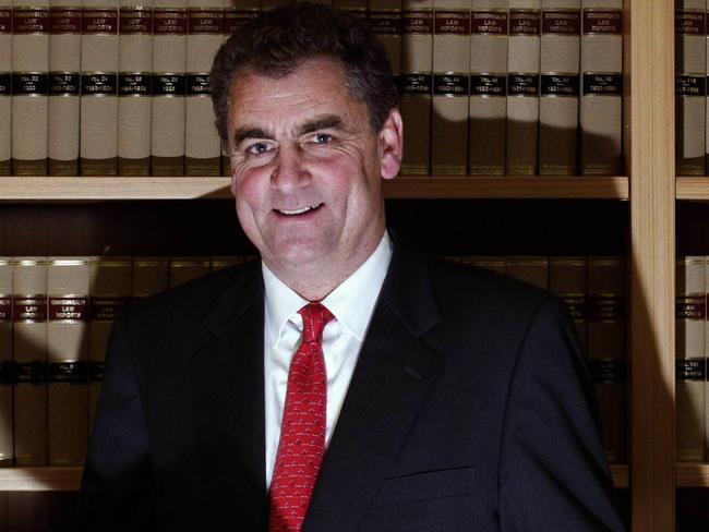 Chris Maxwell, newly appointed president of Victoria's Court of Appeal, at his law practice in Melbourne.