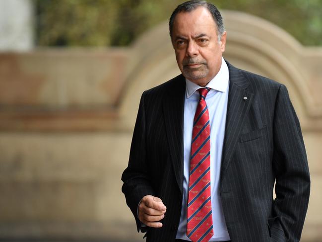 Former Deputy Commissioner Nick Kaldas at the Downing Centre Local Court to give evidence for Jubelin. Picture: AAP