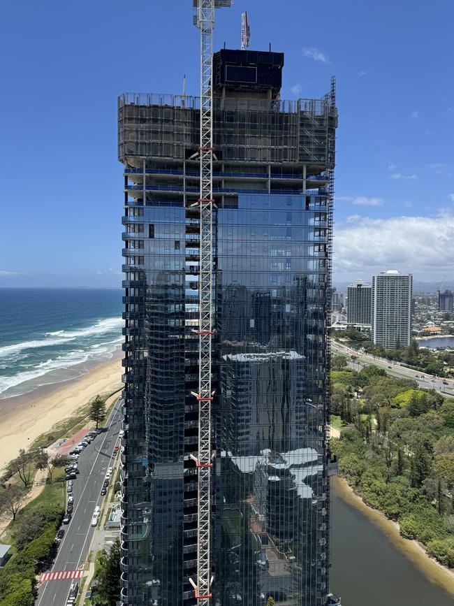 The Midwater development, under construction by Heran Group, which is also the developer via its York Property Holdings company. November 26, 2024. Photo: Kathleen Skene
