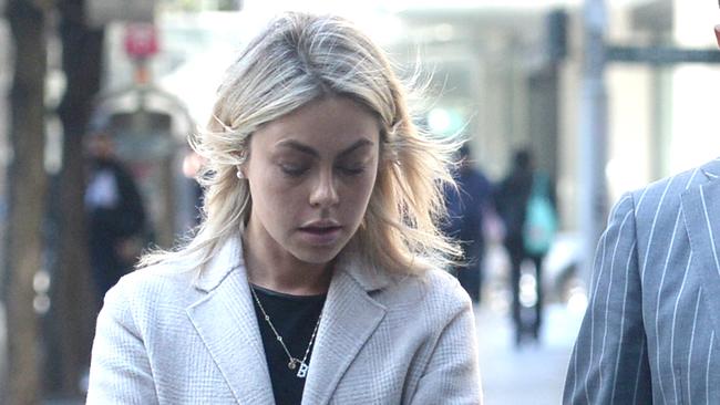 Annabel Walker at Downing Centre Court at an earlier court appearance: Picture: Jeremy Piper