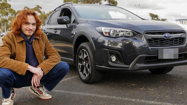 Charlie Lockwood is on the hunt for a Subaru XV. Picture: Ian Currie