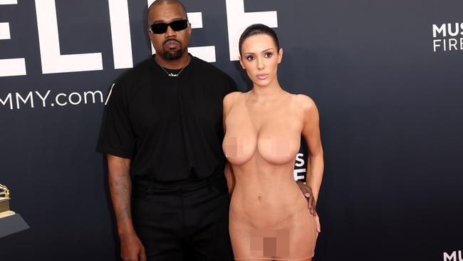 The Grammys outfit — or lack there of — made headlines around the world. Photo by Matt Winkelmeyer/Getty Images for The Recording Academy