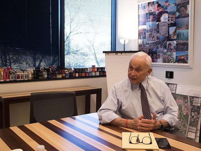 Apparel magnate Les Wexner. Picture: Ty Wright for the Wall Street Journal.