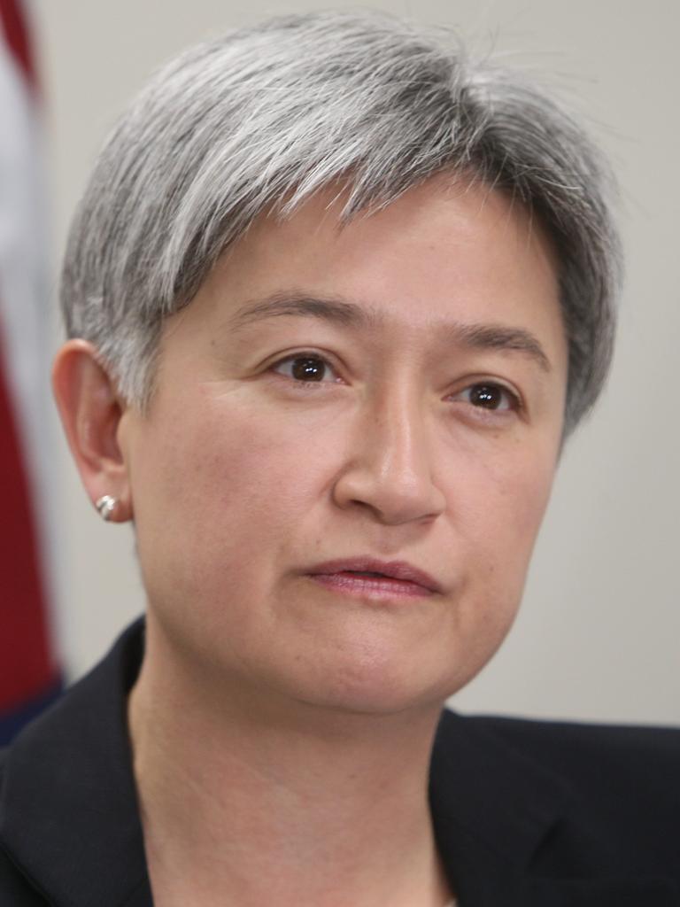 Foreign Minister Penny Wong. Picture: Emma Brasier