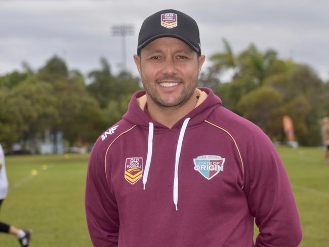 Queensland Touch Football Ambassador Scott Prince. Picture: Isabella Magee