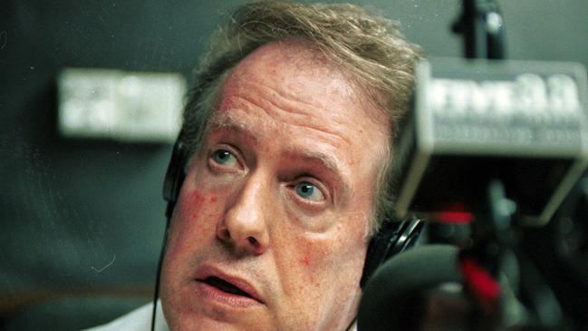 SA radio presenter Leon Byner in 1999.