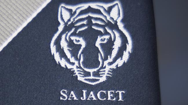 The emblem of JACET. Picture: Matt Loxton
