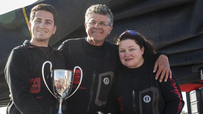 The Cooney family. James, Jim and Samantha. Pic: Andrea Francolini.