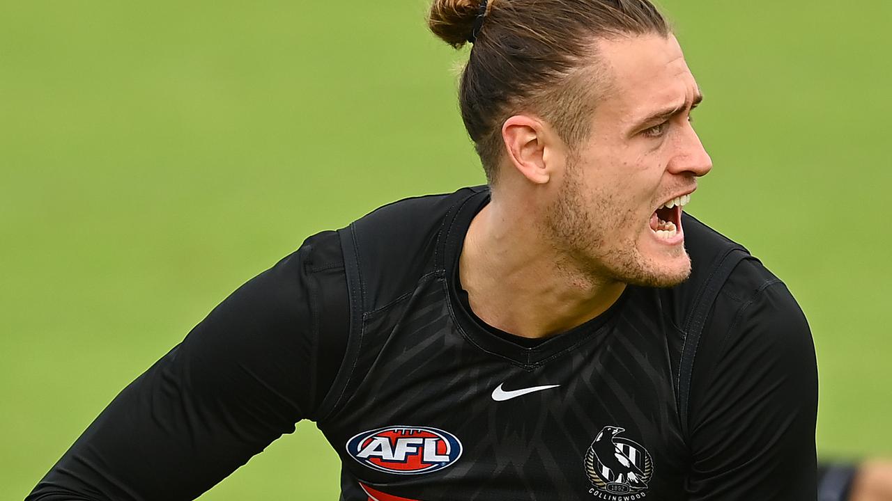 Darcy Moore is an intercepting star. Picture: Quinn Rooney/Getty Images