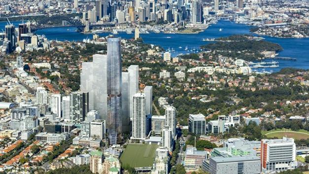 The building would eclipse the height of other skyscrapers in the region.