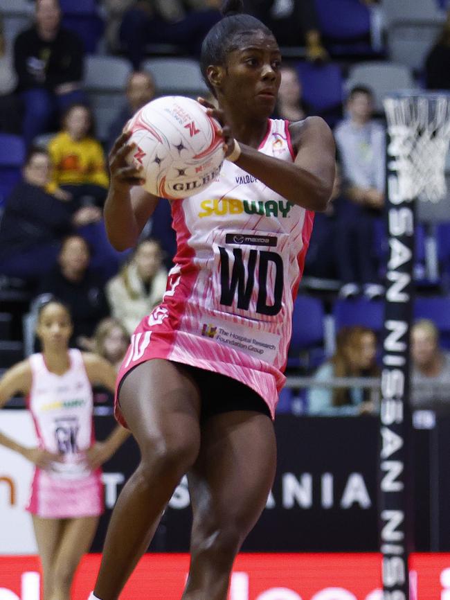 Thunderbirds defender Latanya Wilson. (Photo by Daniel Pockett/Getty Images)