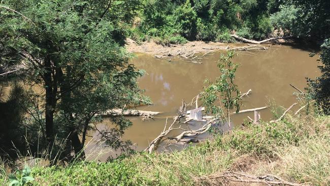 The majority of the Yarra River trail at Warringal Park in Heidelberg was fenceless. PIC: Chanel Zagon.