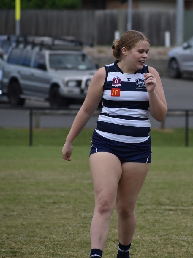 Broadbeach Cats and Maroochy Roos. Sunday April 23, 2023. Picture: Nick Tucker