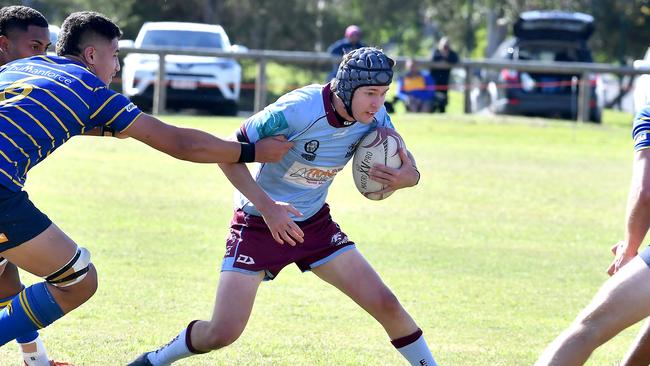 Norths player Tyler Fleming Colts 1 rugby match between Norths and Easts. Saturday May 29, 2021. Picture, John Gass