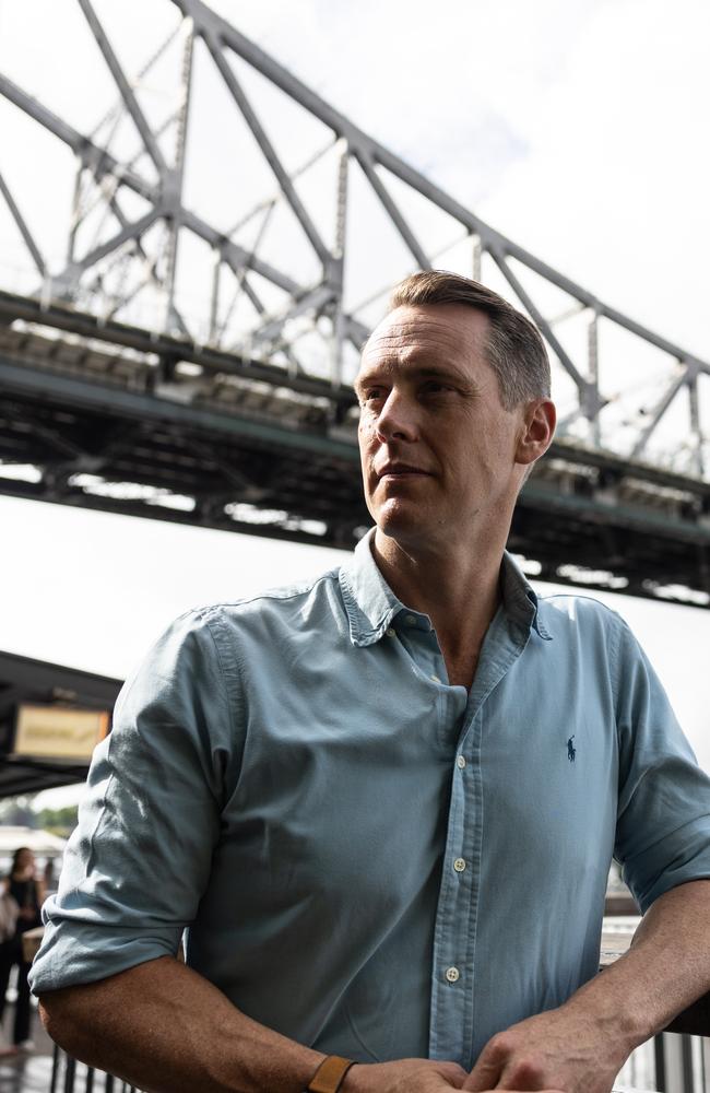 7News meteorologist and weather presenter Tony Auden opens up on his on-air panic attack last year. Picture: David Kelly