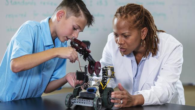 Teachers are equipping students with the skills they need to navigate a future we can’t predict and jobs that might not exist yet. Picture: iStock