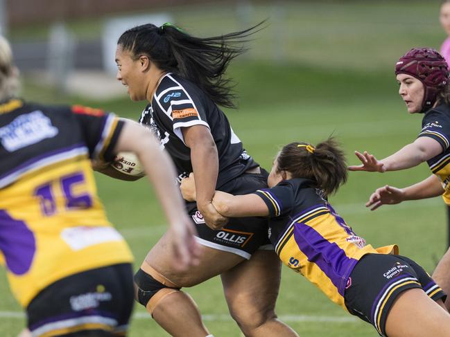 Antonia Vito of Oakey against Gatton. Picture: Kevin Farmer.