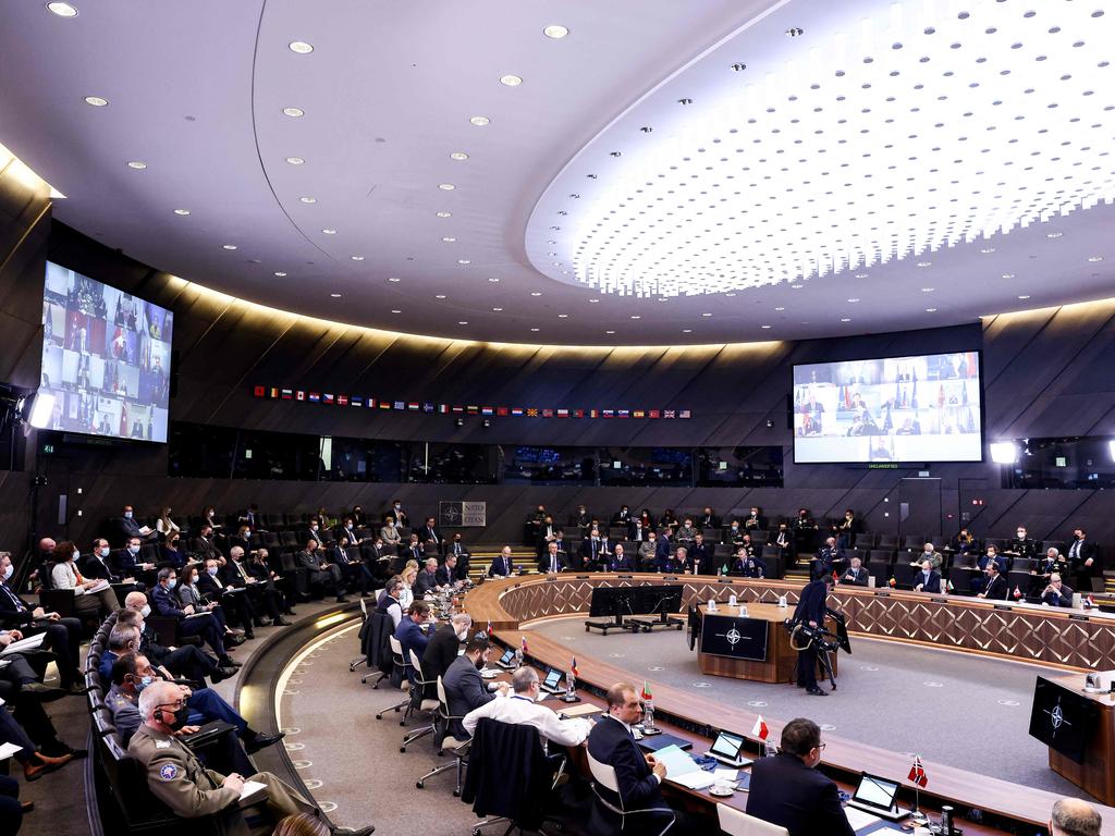 NATO headquarters in Brussels. Picture: Kenzo Tribouillard / AFP