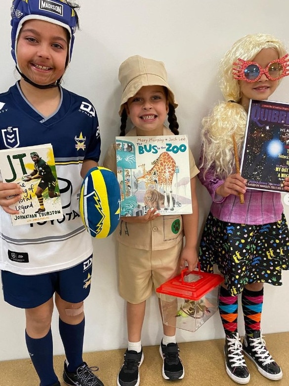 The Thurston children well and truly nailed Book Week this year. Picture: Samantha Thurston via Instagram.