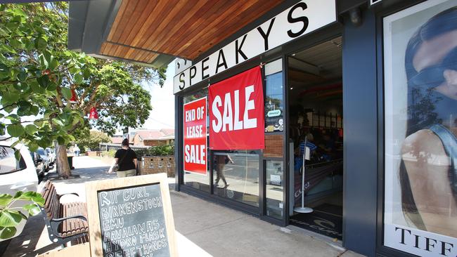 Speakys Surf Skate Snow is closing down on Christmas Eve. Picture: Alan Barber