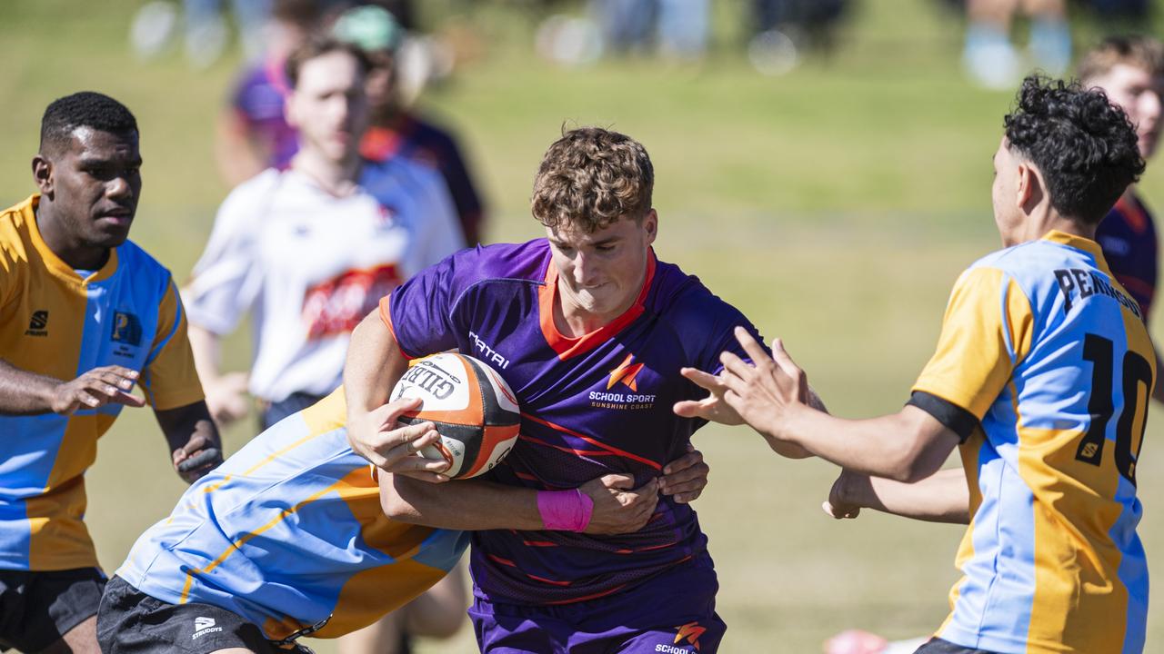 Rohan Nichol of Sunshine Coast against Peninsula.