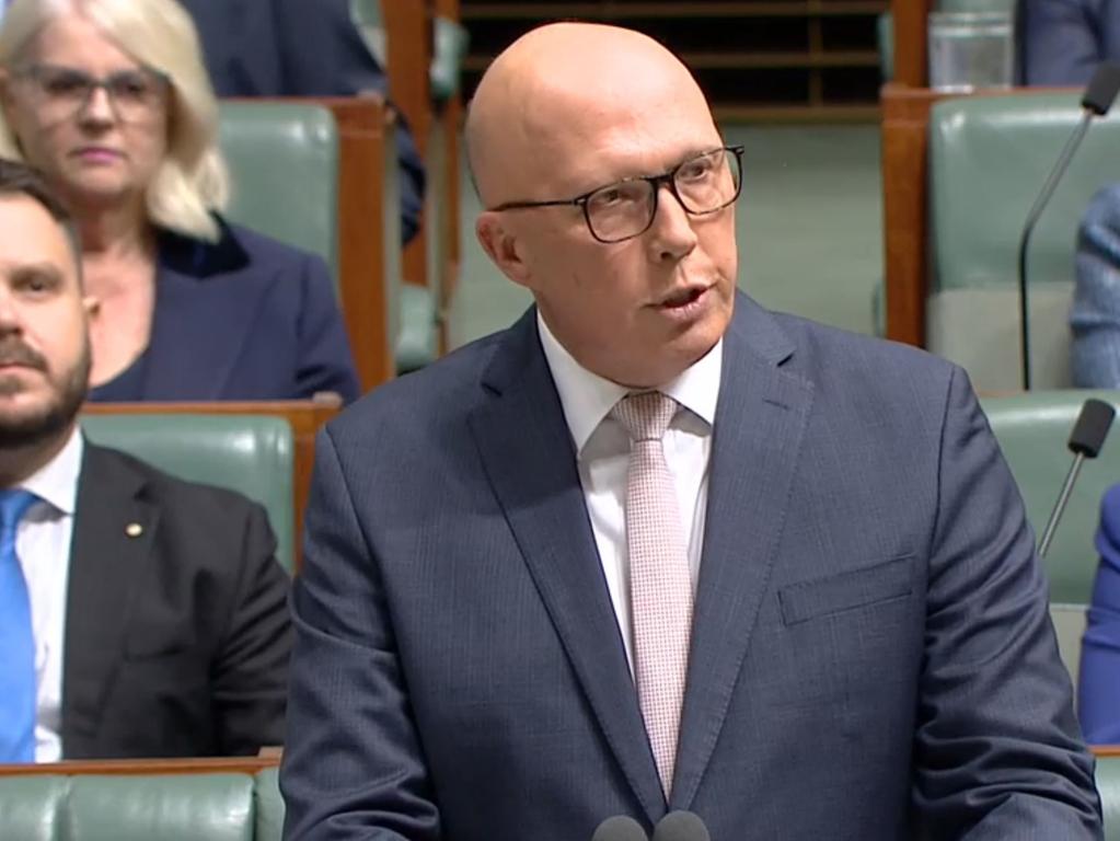 Opposition Leader Peter Dutton strongly supports age verification for social media. Picture: ABC