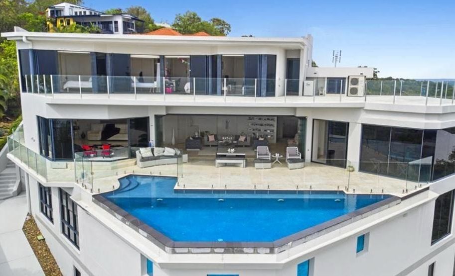 STUNNING: This Coolum Beach mansion is on the market, with international interest piqued by the property. Picture: Sotheby's