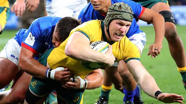 Pocock played 83 test matches and three world cups for the Wallabies. Pictures: AAP