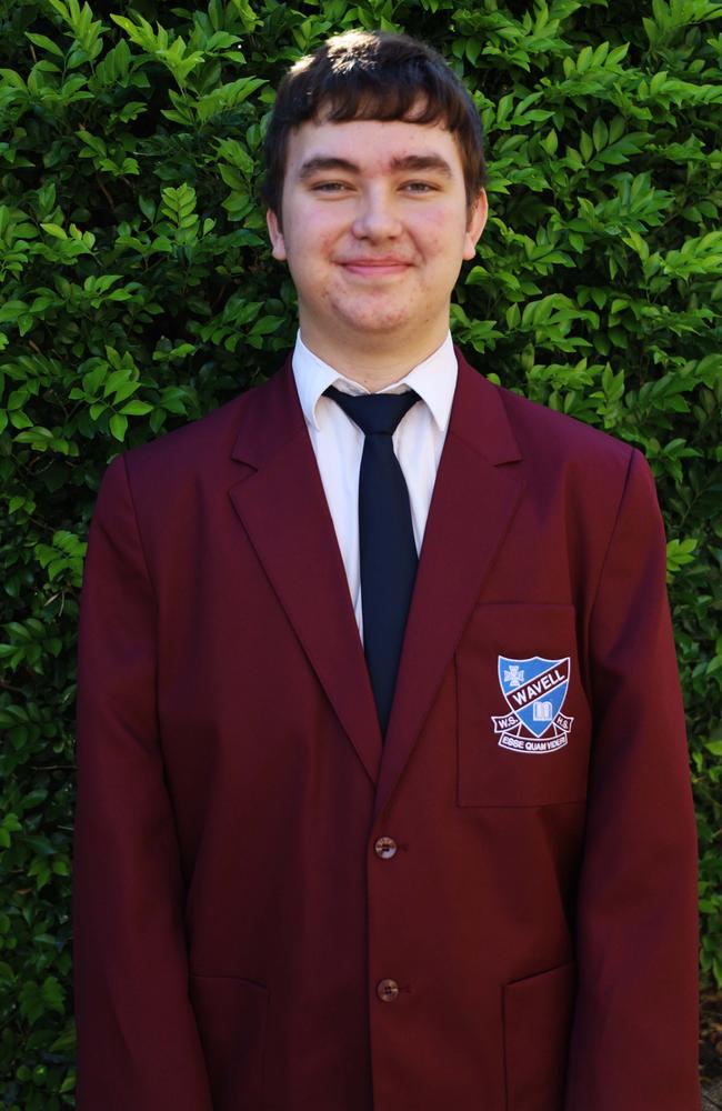 Matthew Speechley, Wavell State High School, high achiever.