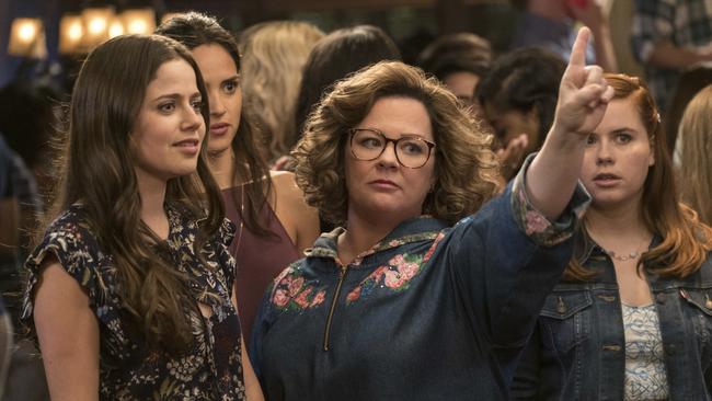 Molly Gordon, left, and Melissa McCarthy in <i>Life of the Party</i>. Image: Warner Bros