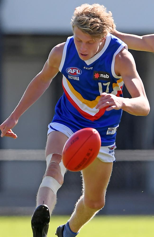 Hirst was picked up by the Swans in 2019 but never played a game. Picture: Andy Brownbill