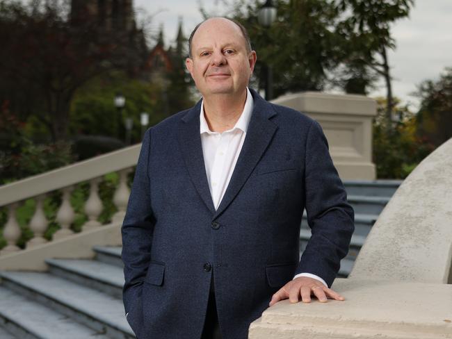 Andrew Dyer was the Australian Energy Infrastructure Commissioner, the middleman between the renewables industry, community and government. He suddenly announced his resignation and leaves the job this week.  Picture: Alex Coppel.