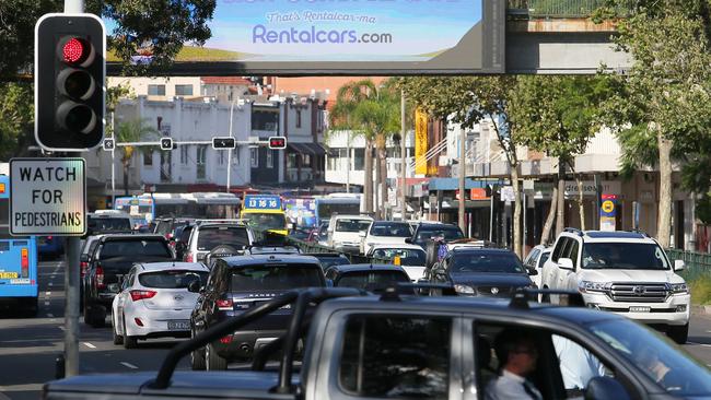 Military Rd has repeatedly been voted as having one of the worst traffic snarls in NSW.