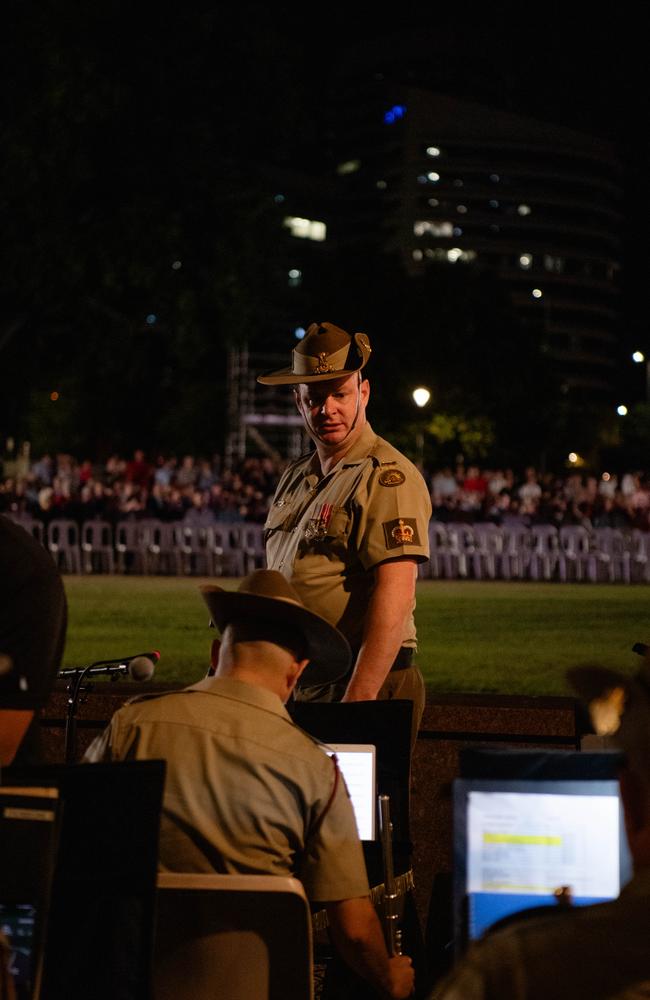 109 years after the Gallipoli landings, Territorians gather in Darwin City to reflect on Anzac Day. Picture: Pema Tamang Pakhrin