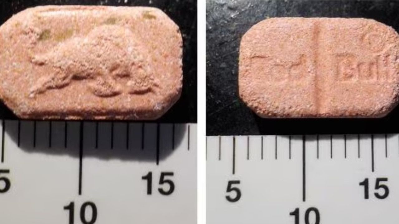 Pills sold as MDMA have been found to be laced with nitazene and causing hospitalisations in Sydney in June. Picture: New South Wales Health