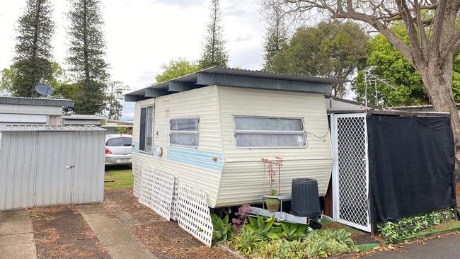 You know the market has gone mad when a caravan is listed as a “house” for $19,500, the cheapest property on the market on the Gold Coast right now